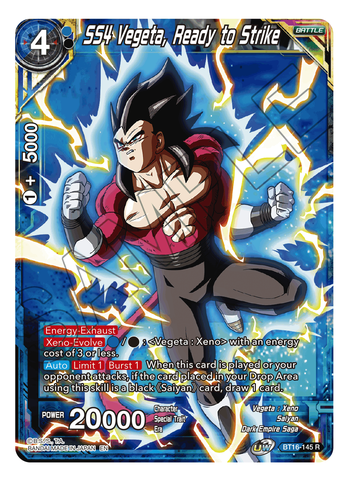 SS4 Vegeta, Ready to Strike