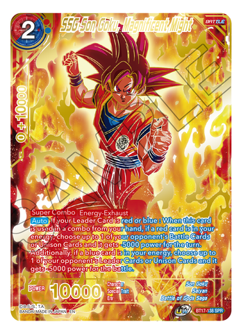 SSG Son Goku, Magnificent Might