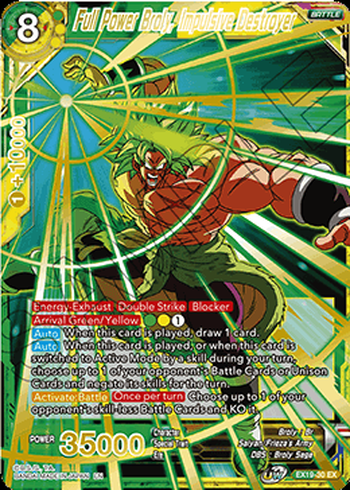 Full Power Broly, Impulsive Destroyer