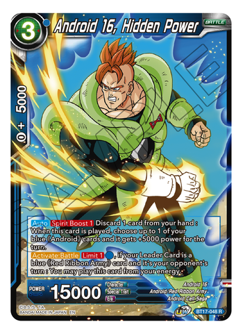 Android 16, Hidden Power