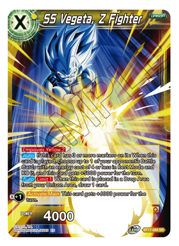 SS Vegeta, Z Fighter