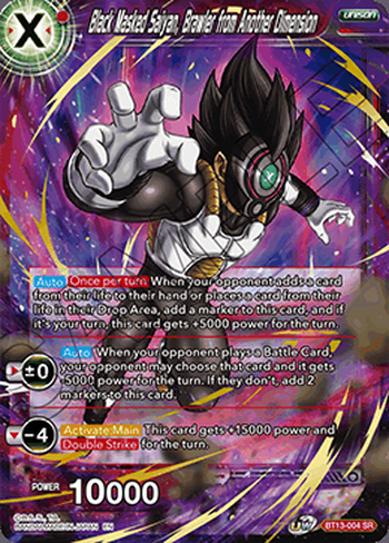 Black Masked Saiyan, Brawler from Another Dimension