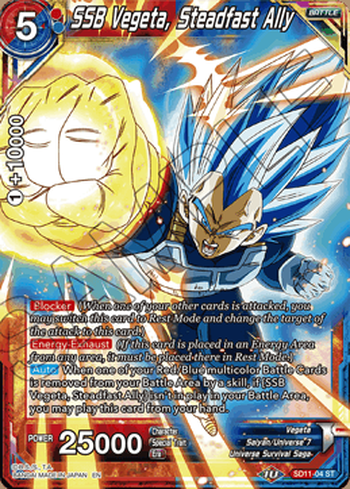 SSB Vegeta, Steadfast Ally