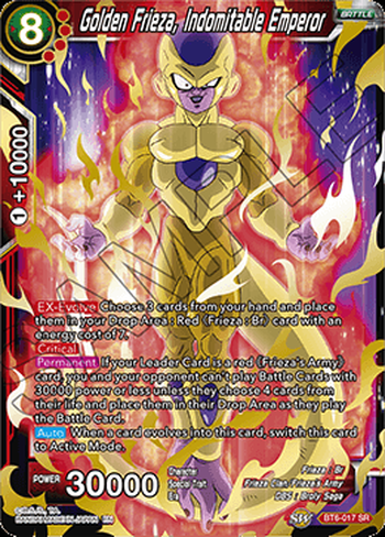 Golden Frieza, Indomitable Emperor