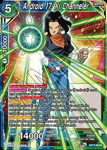 Android 17, Ki Channeler