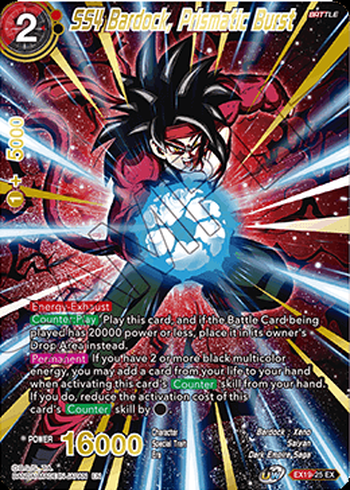 SS4 Bardock, Prismatic Burst