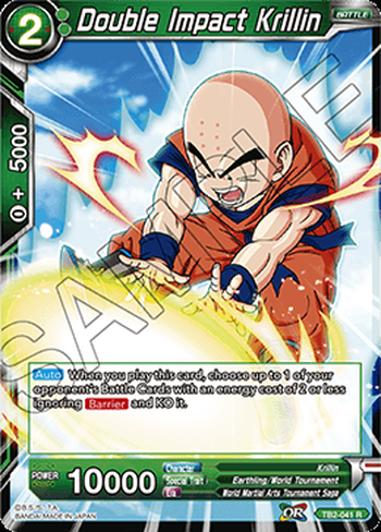 Krillin, Double Impact