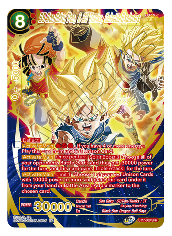 SS Son Goku, Pan, & SS Trunks, Galactic Explorers