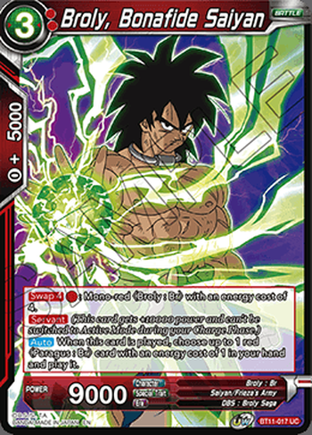 Broly, Bonafide Saiyan