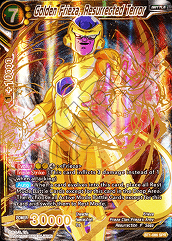 Golden Frieza, Resurrected Terror