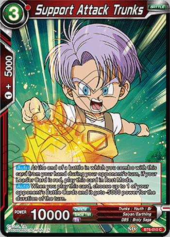 Trunks, Assistente all'Attacco