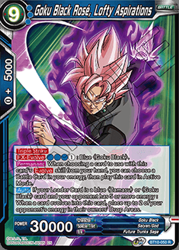 Goku Black Rose, Lofty Aspirations