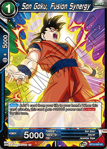 Son Goku, Synergie de Fusion