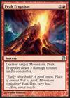 Peak Eruption