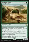 Lynx affamé