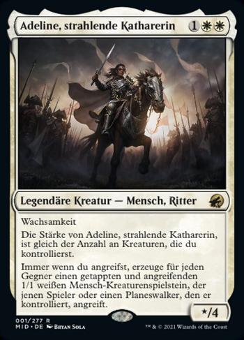 Adeline, strahlende Katharerin