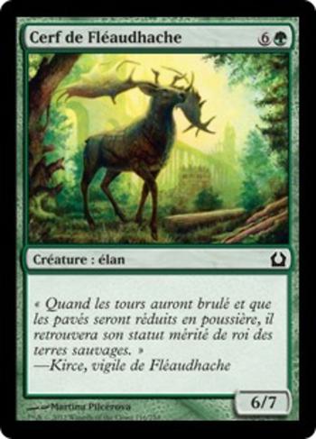 Cerf de Fléaudhache