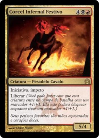 Corcel Infernal Festivo