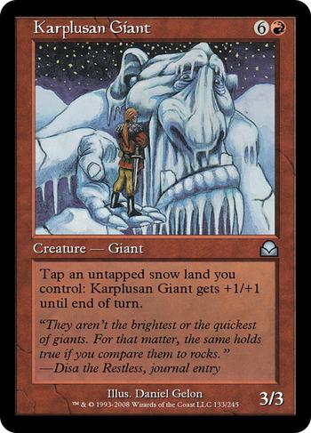 Karplusan Giant