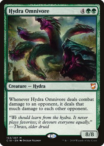 Allesfressende Hydra