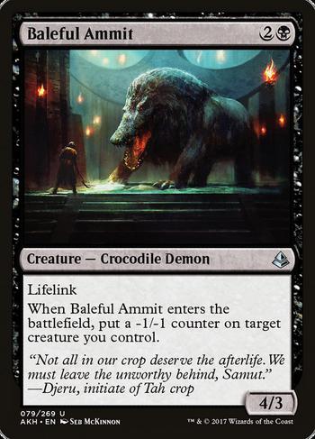 Baleful Ammit