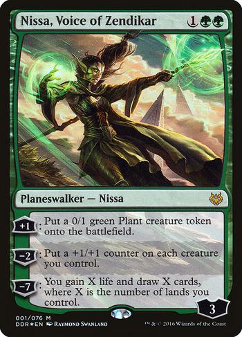 Nissa, Voz de Zendikar