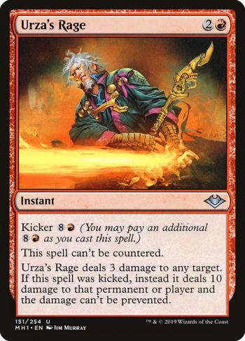 Rage selon Urza