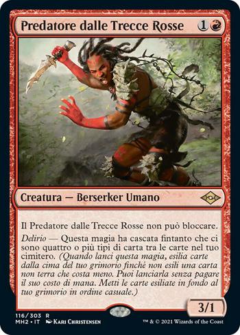 Predatore dalle Trecce Rosse