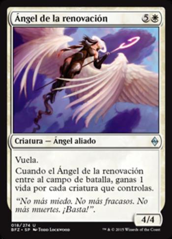 Ángel de la renovación