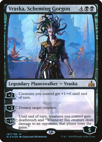 Vraska, gorgone rusée