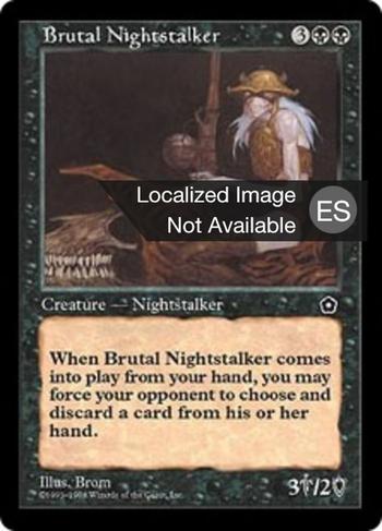 Cazador nocturno brutal