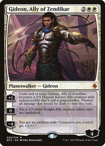 Gideon, Aliado de Zendikar