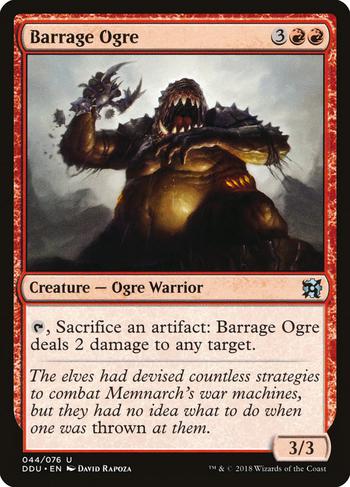 Barrage Ogre