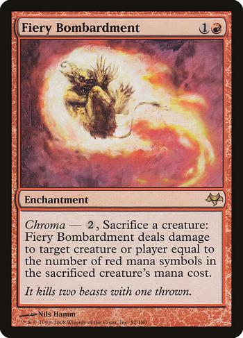 Fiery Bombardment