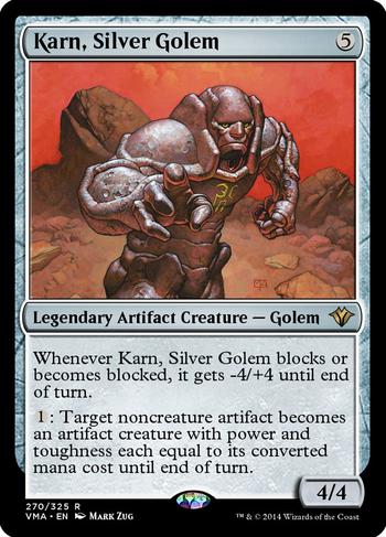 Karn, Silver Golem