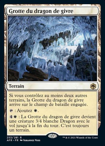 Grotte du dragon de givre