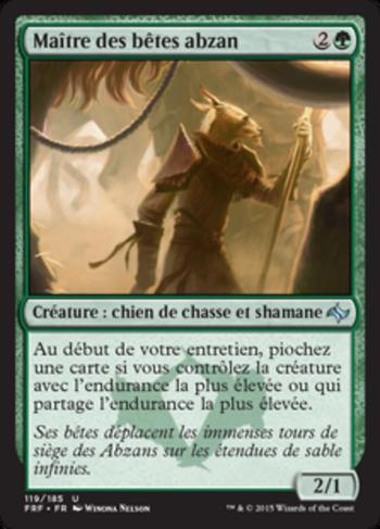 Maître des bêtes abzan