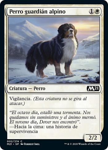 Perro guardián alpino