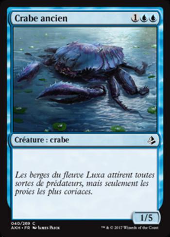 Crabe ancien