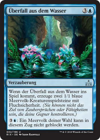 Überfall aus dem Wasser