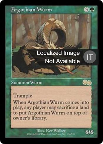 Wurm Argothiano