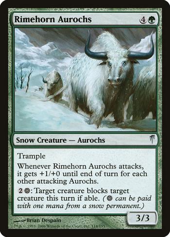 Rimehorn Aurochs