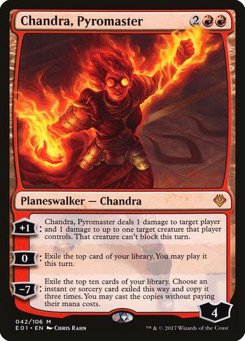 Chandra, piromaestra