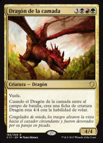 Dragón de la camada