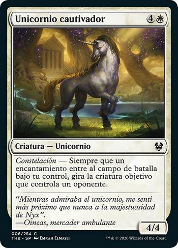 Unicornio cautivador