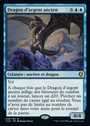 Dragon d'argent ancien