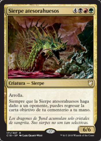 Sierpe atesorahuesos