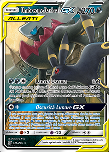 Umbreon e Darkrai GX