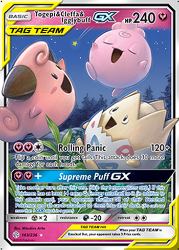 Togepi & Cleffa & Igglybuff GX