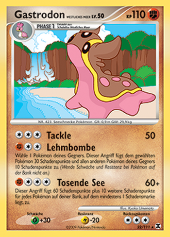 Gastrodon Westliches Meer LV. 50